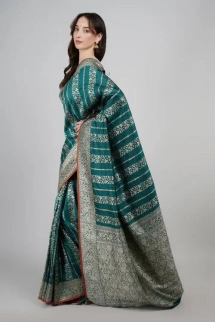 katan Banarasi Silk Saree